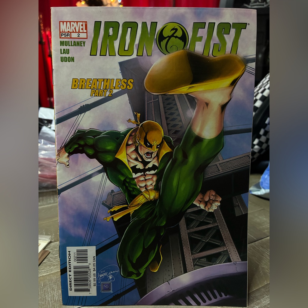 Iron Fist Comic Book  Breathless Part 2